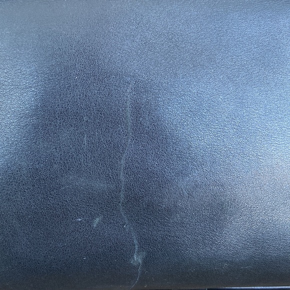 Vintage Coach Purse 5131 Hampton Black Leather Carry All Tote Bag - Picture 6 of 12